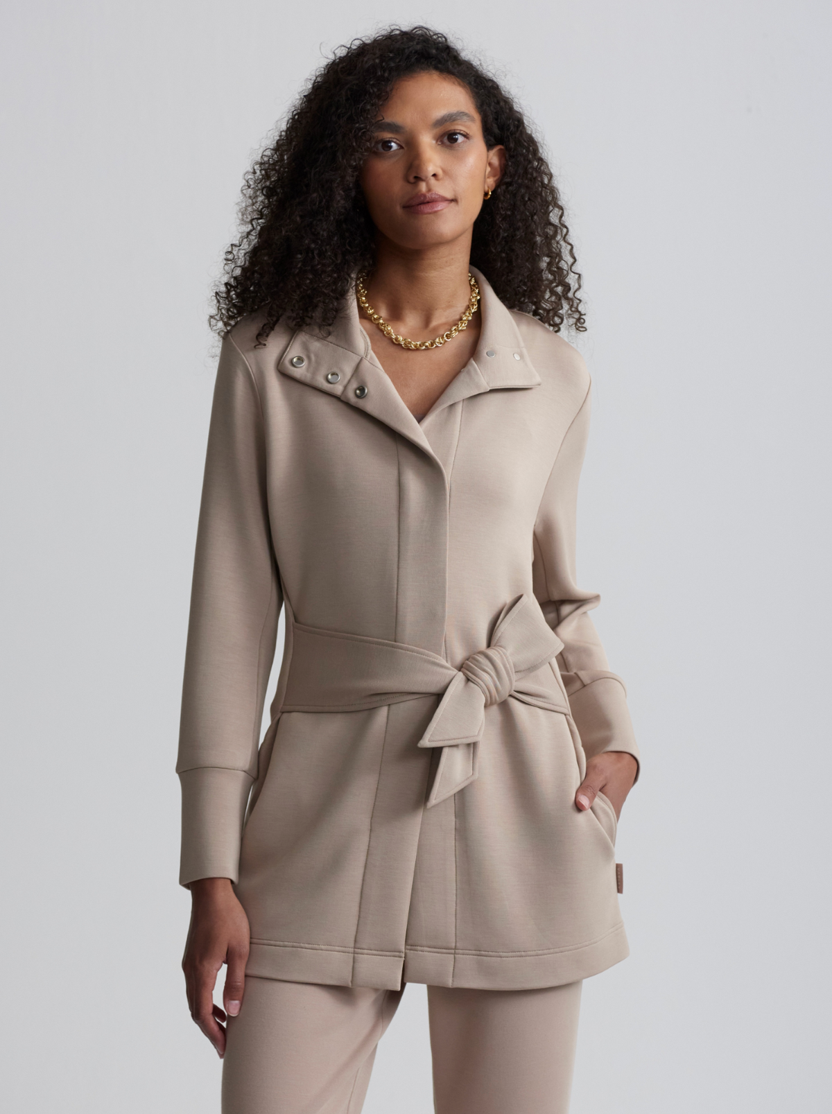 Varley Anset Jacket - Light Taupe