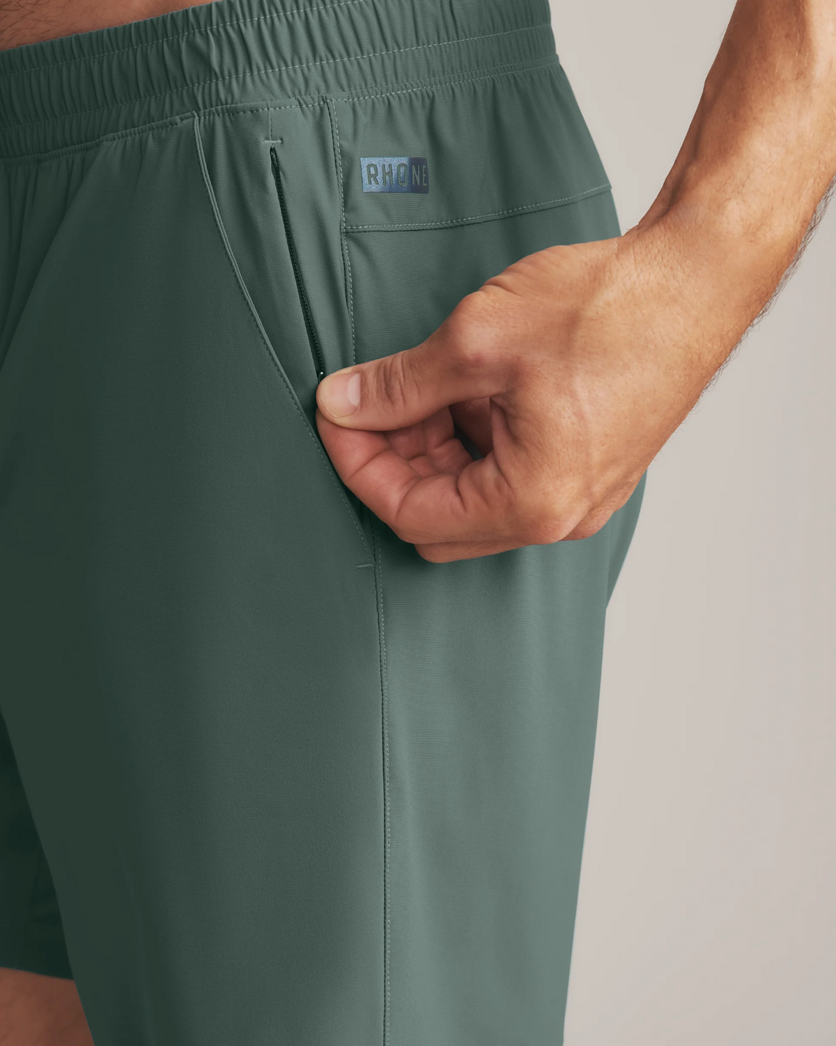 Rhone Apparel 7&quot; Pursuit Short - Unlined- Tidal Green