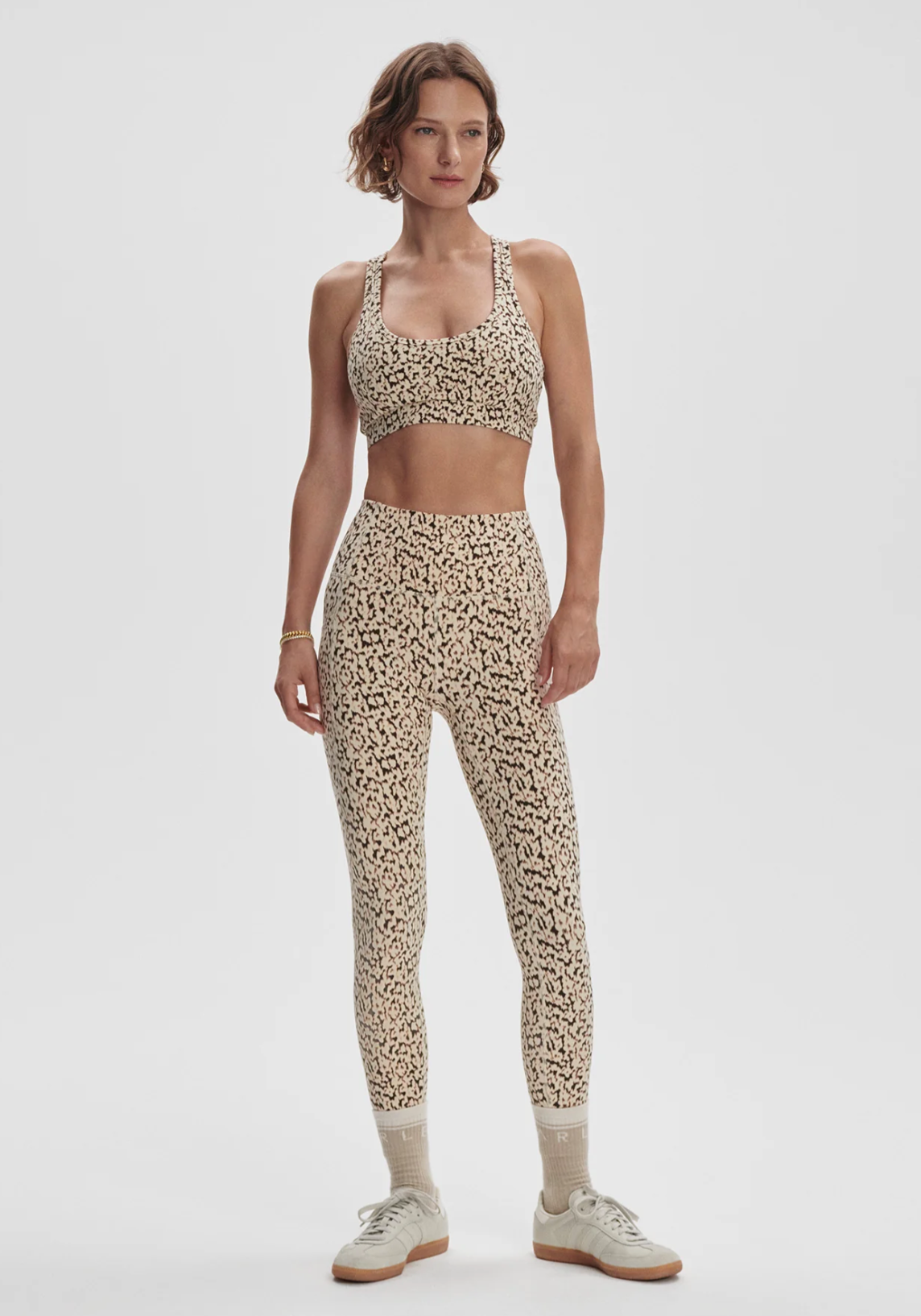 Varley Move Pocket High Legging 25 - Almond Abstract Leopard