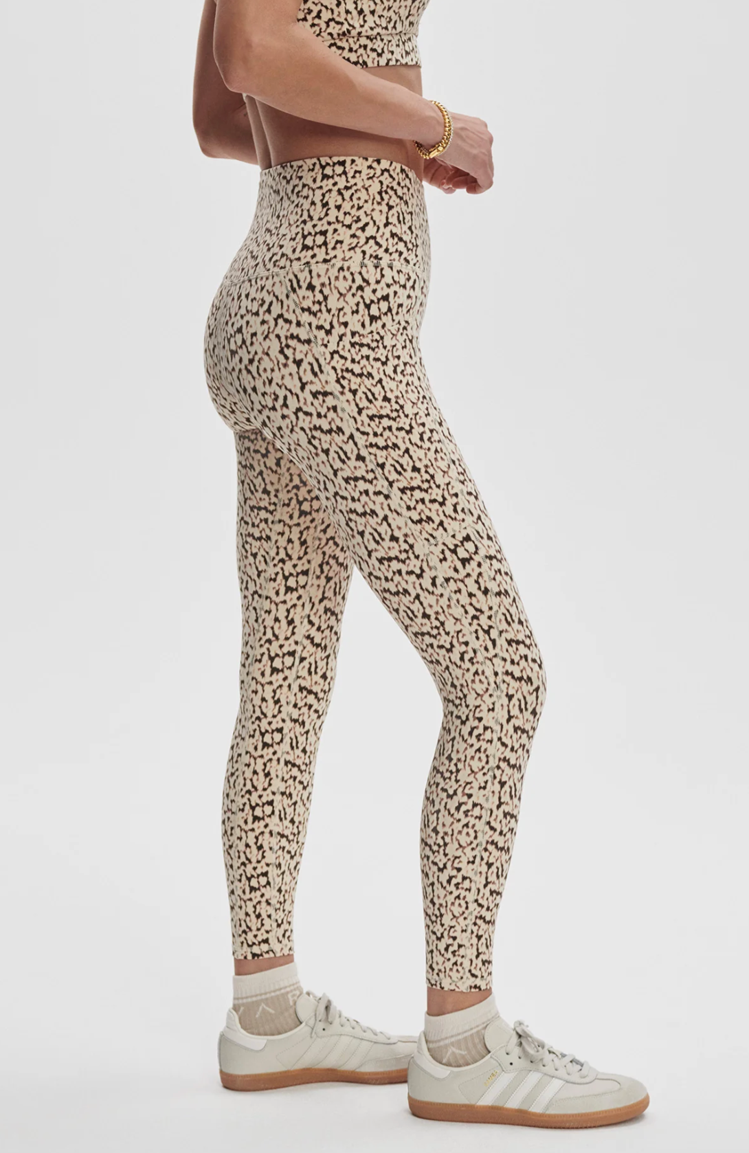 Varley Move Pocket High Legging 25 - Almond Abstract Leopard