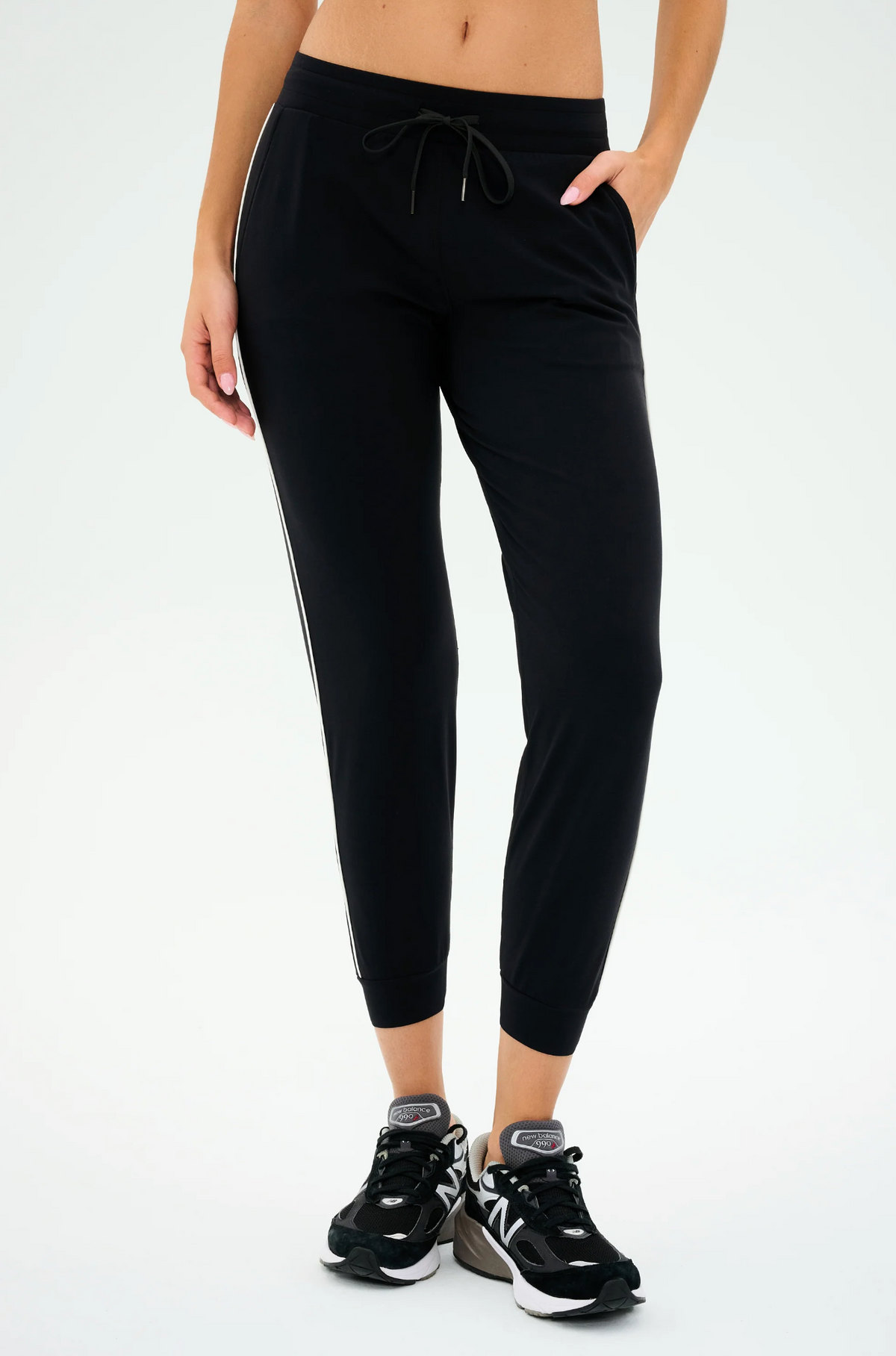 Splits 59 Lucy Rigor Pant W/Piping - Black