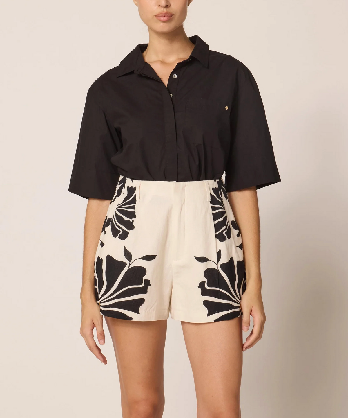 Cleobella Sebastian Short - Atropa Print