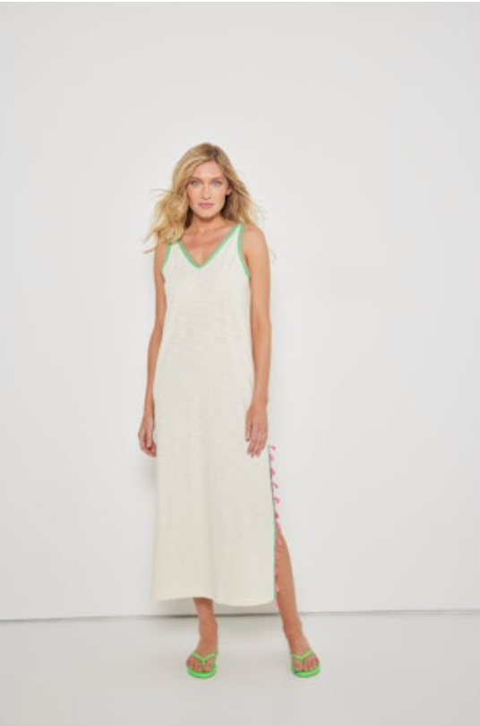 Lisa Todd Tassel Toss Maxi Dress  - Puff