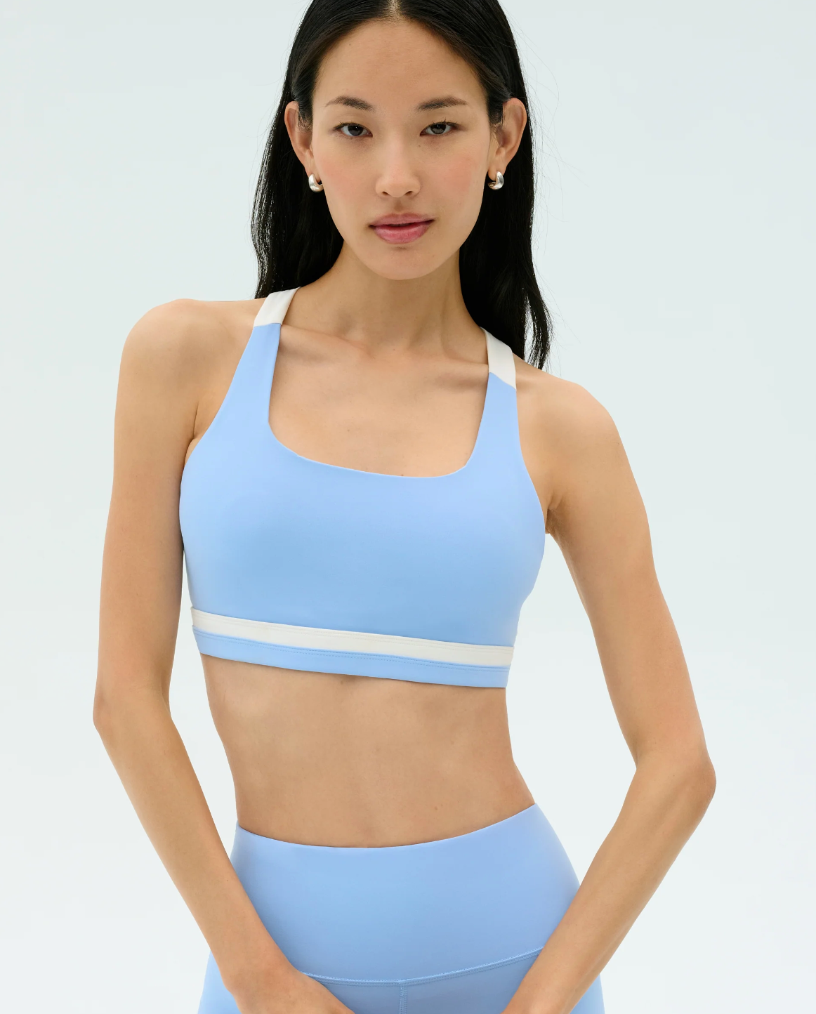 Splits 59 Miles Rigor Bra - Skylight/ White