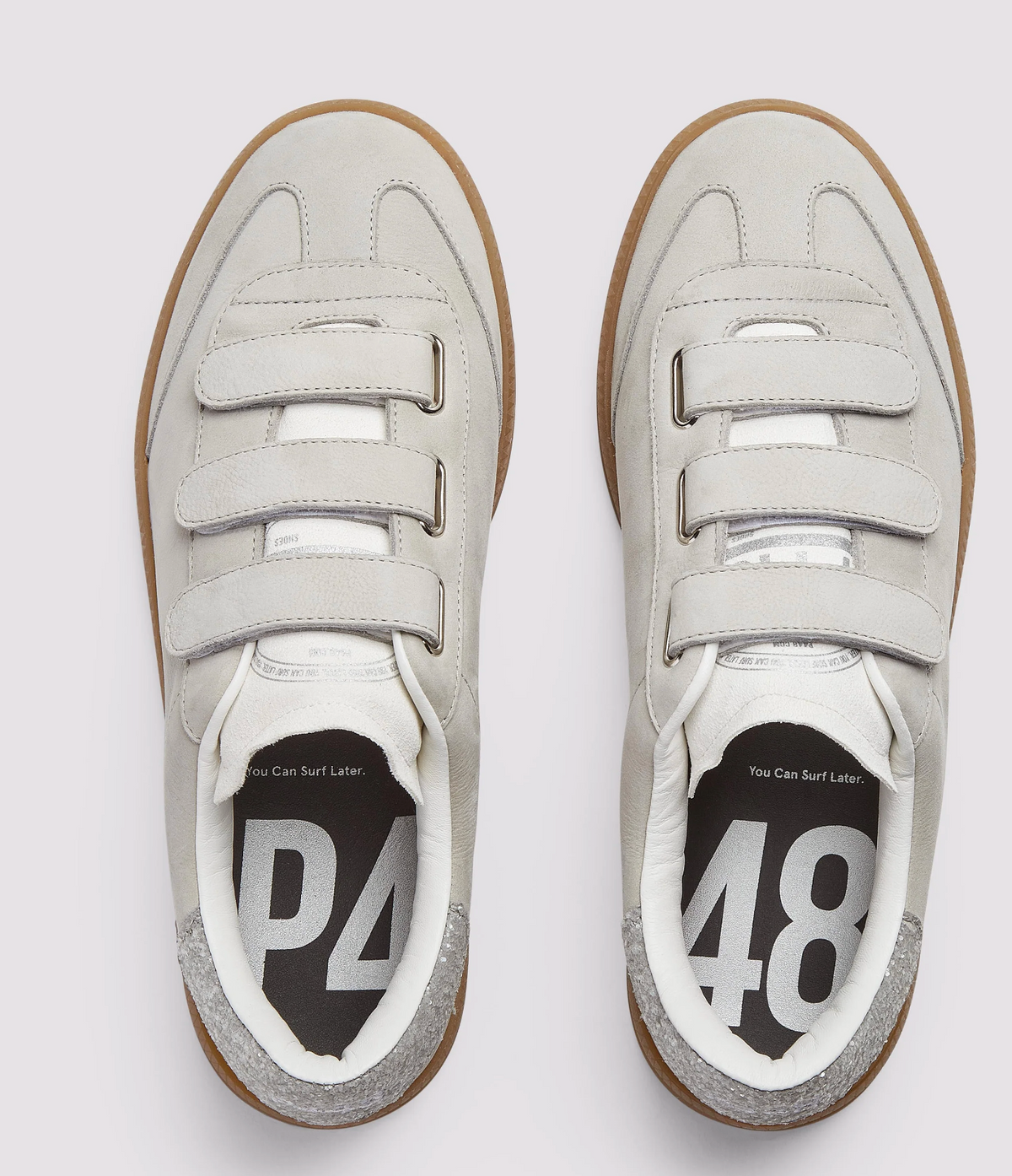 P448 Capri Sneakers - Glitter Pearl