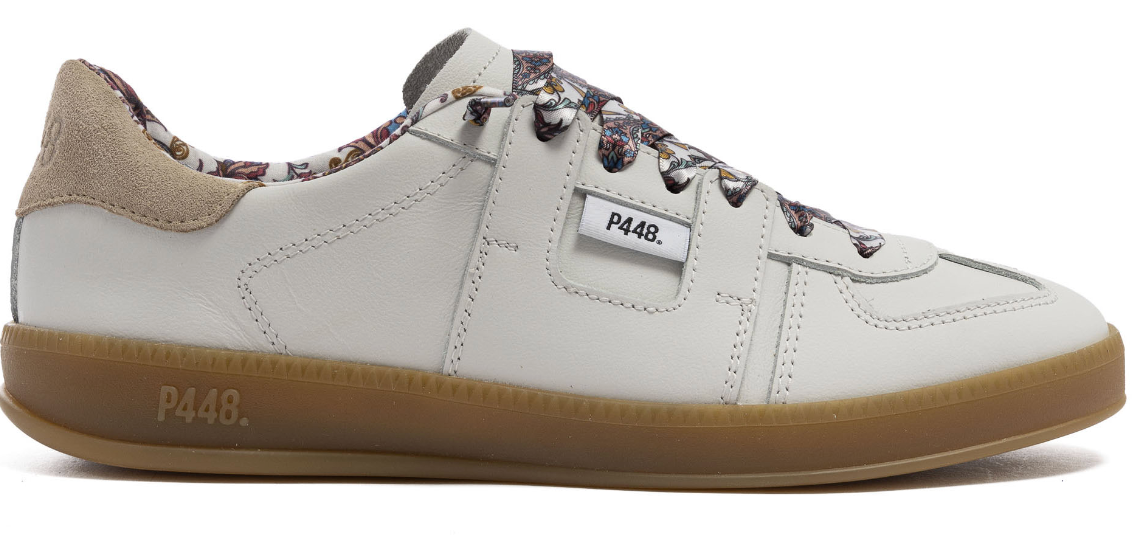 P448 Monza Sneakers - Pais White