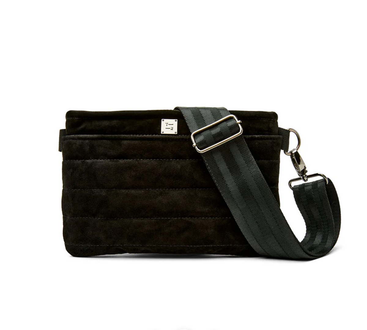 Think Royln Bum Bag 2.0 - Black Luxe Suede