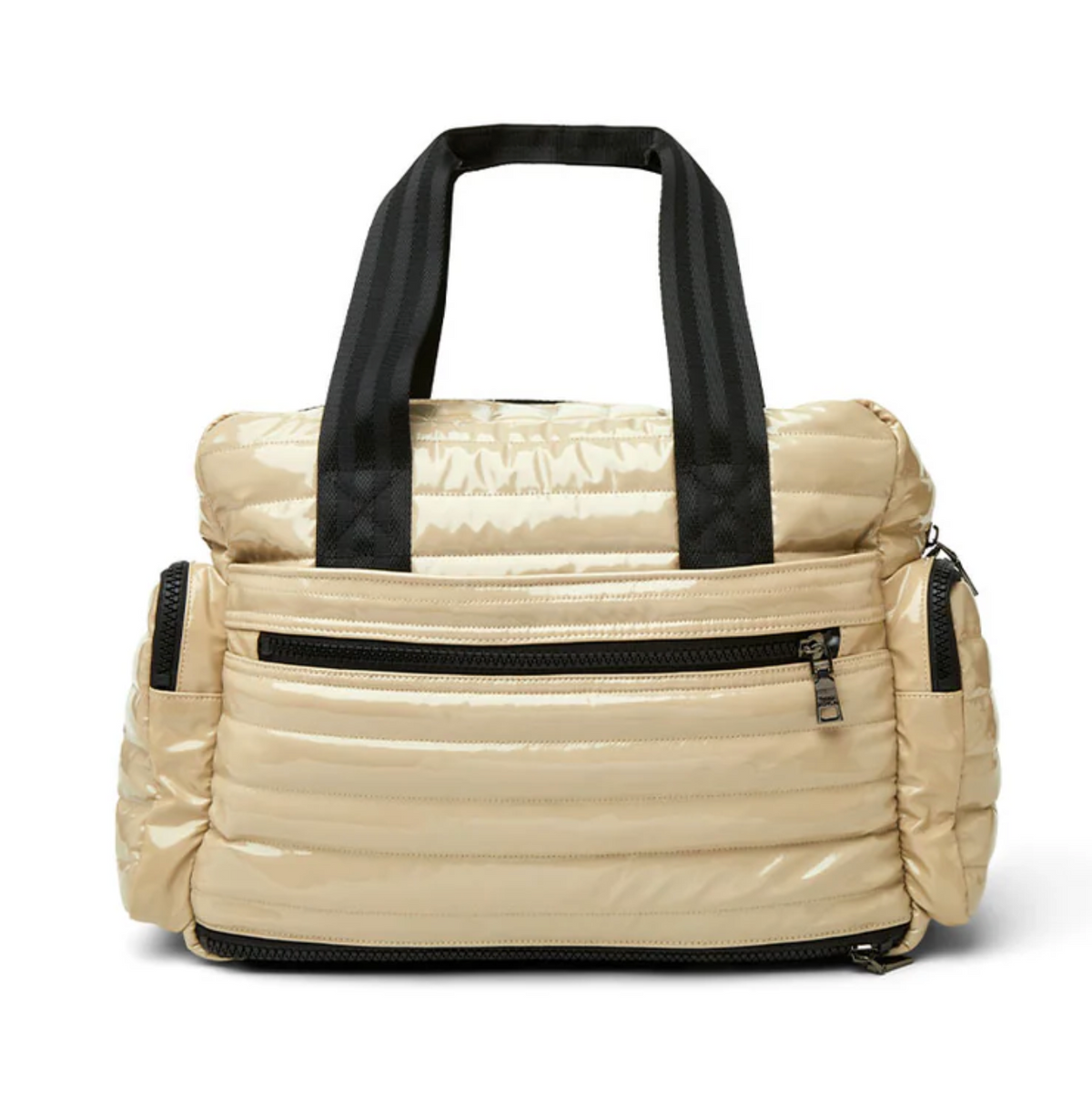 Think Royln Voyager Travel Bag - Blonde Patent