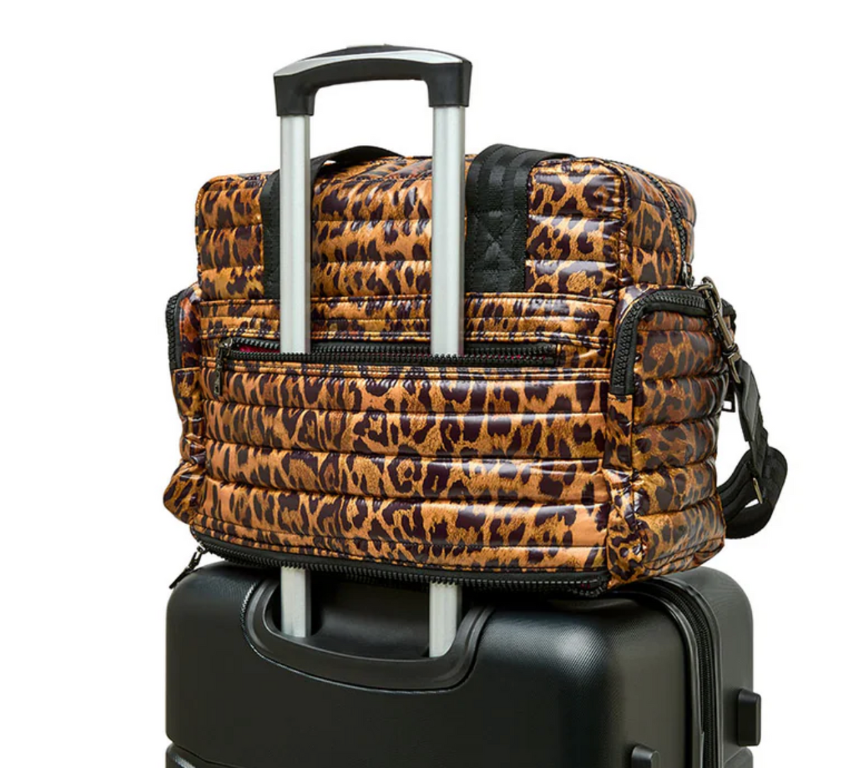 Think Royln Voyager Travel Bag - Pearl Leopard