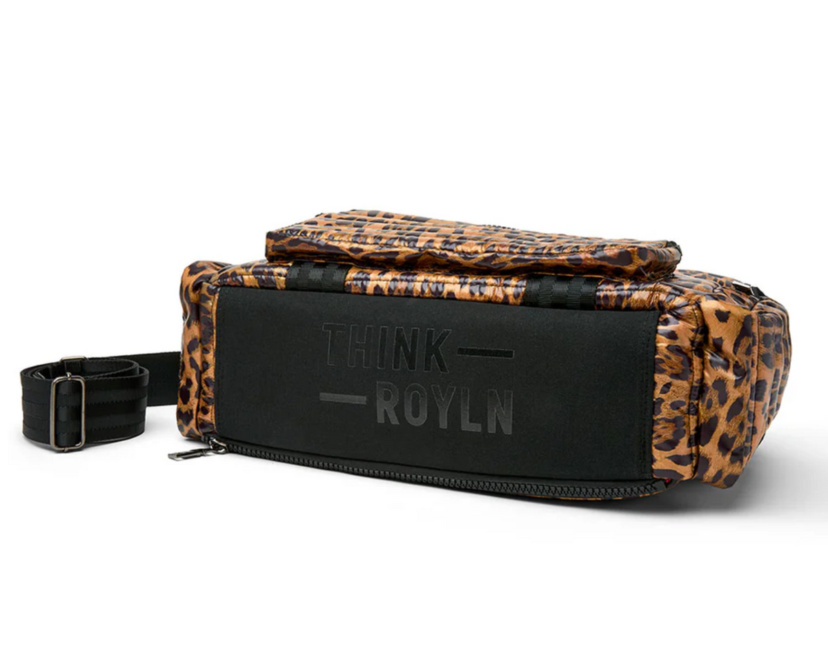 Think Royln Voyager Travel Bag - Pearl Leopard