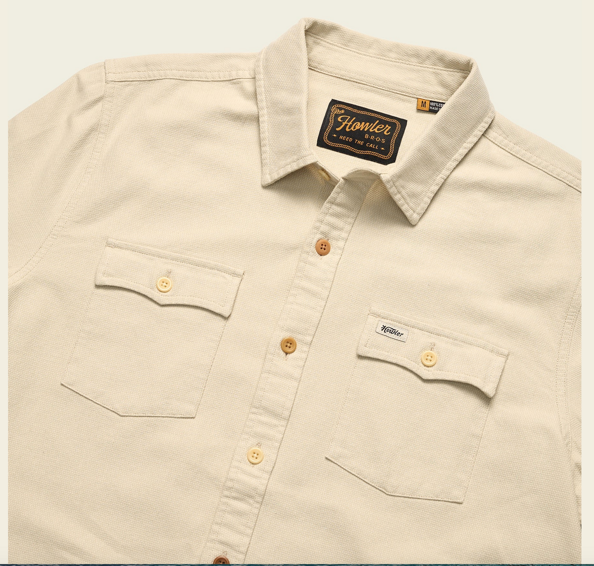 Howler Bros Novato Shirt - Oatmeal