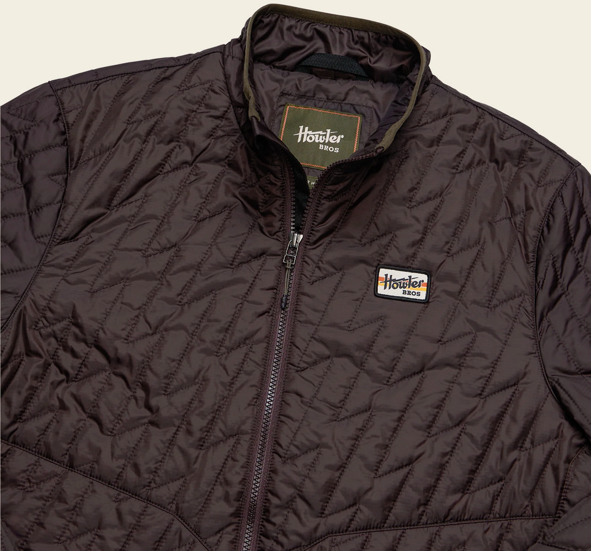 Howler Bros Voltage Quilted Jacket - Bark