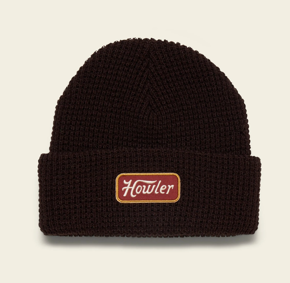 Howler Bros Hawkeye Beanie - Howler Script: Dark Brown