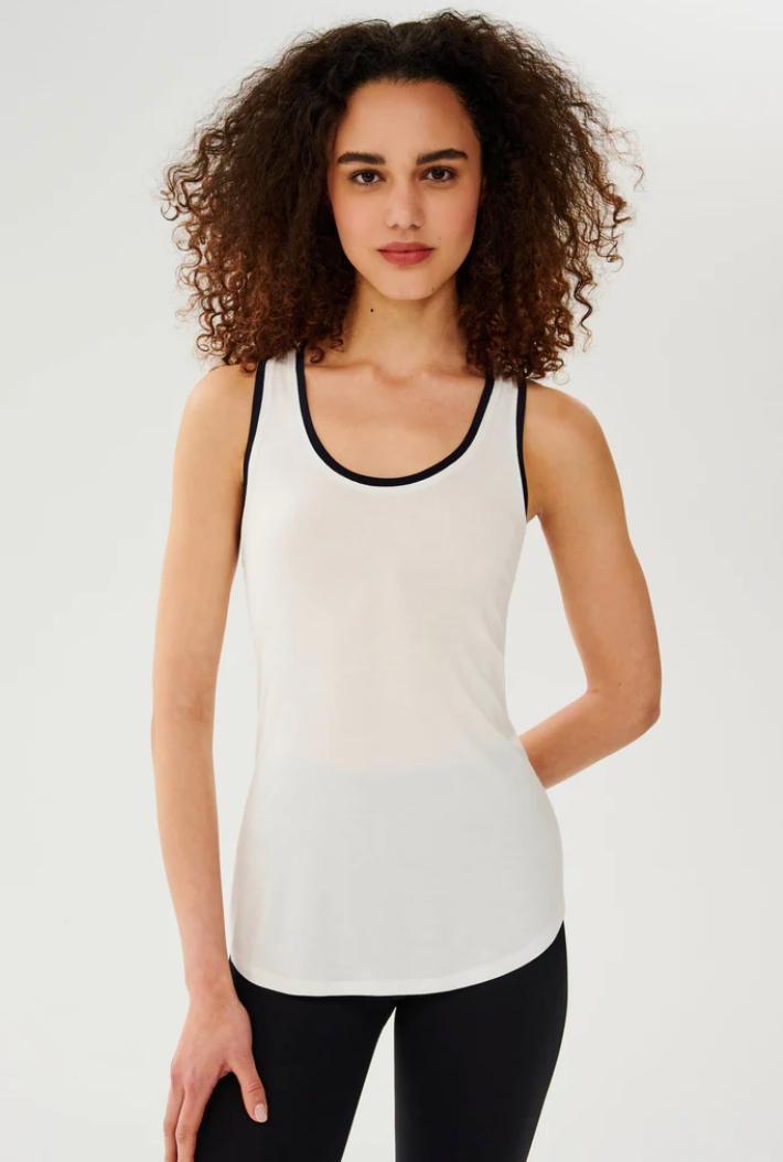 Splits 59 Hana Ringer Tank - White/Indigo