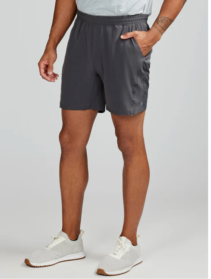 Tasc Recess 7in Unlined Short - Dark Alloy