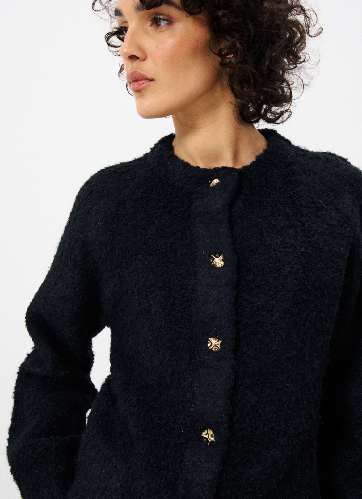 FRNCH Niki Cardigan - Noir