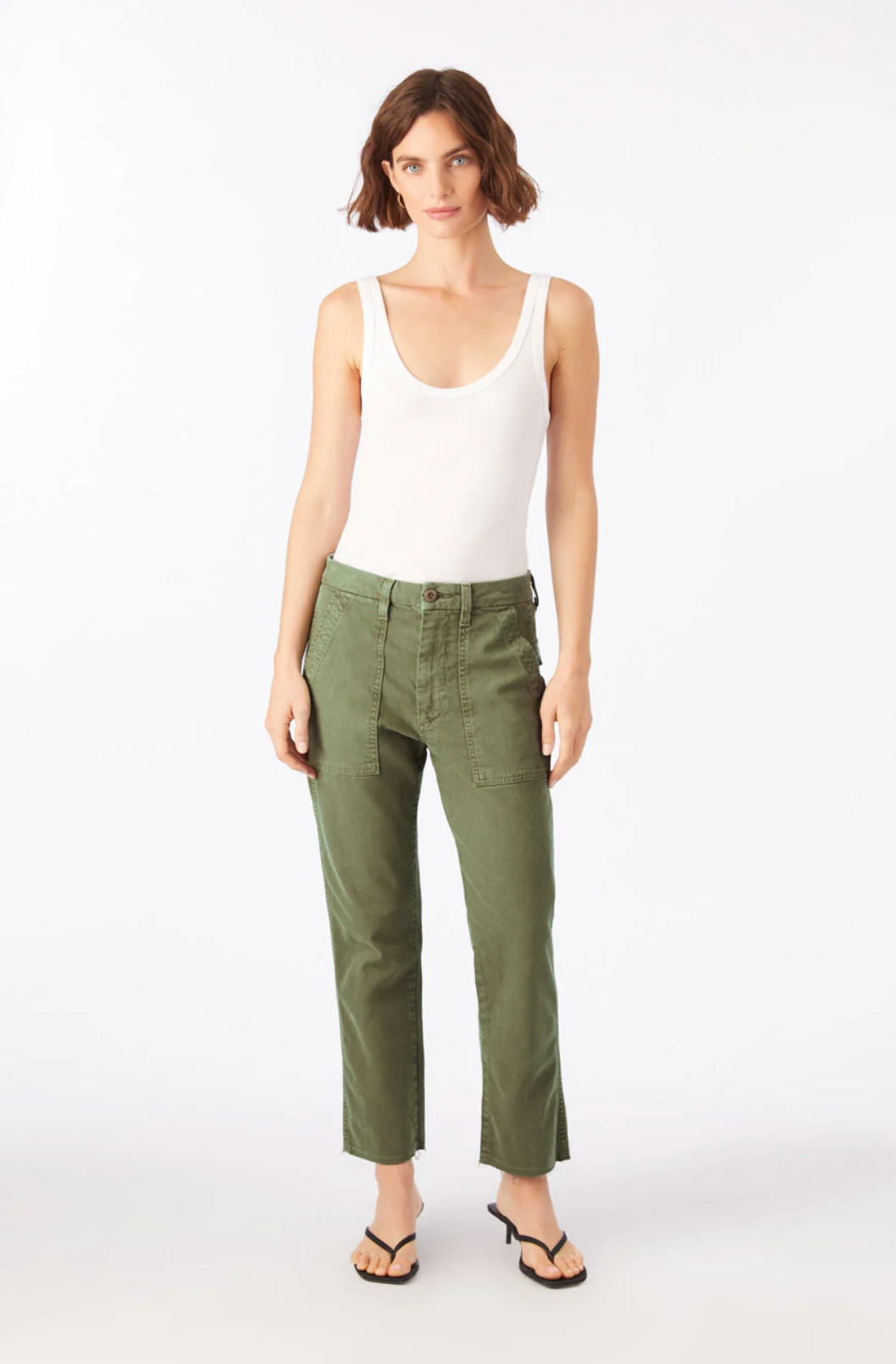 AMO Easy Army Trouser - Tea Leaf