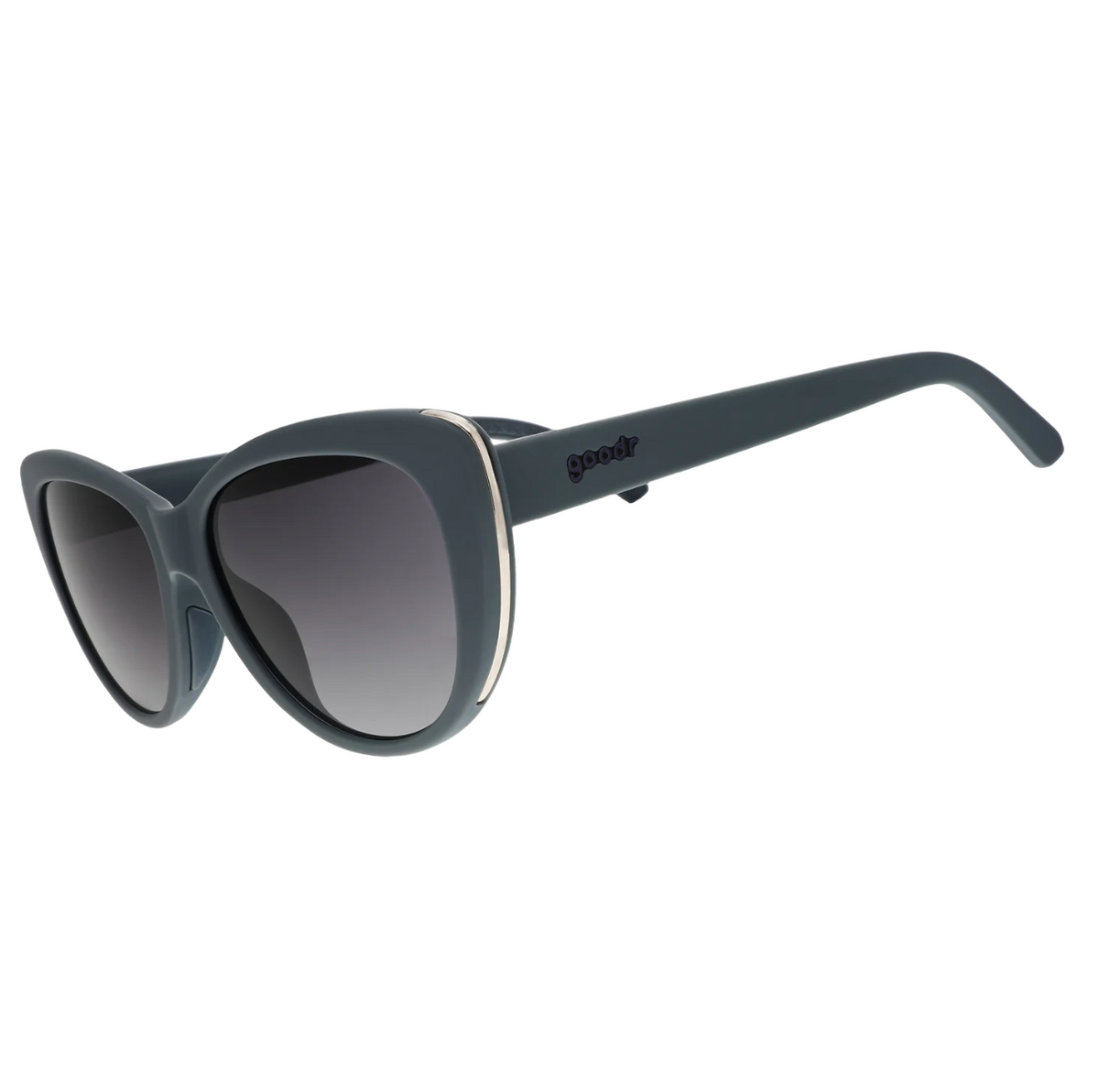 Goodr Not Gray, Diet Black Sunglasses