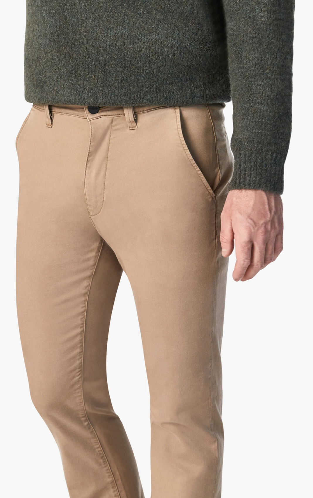 34 Heritage Charisma Chino - Khaki Twill