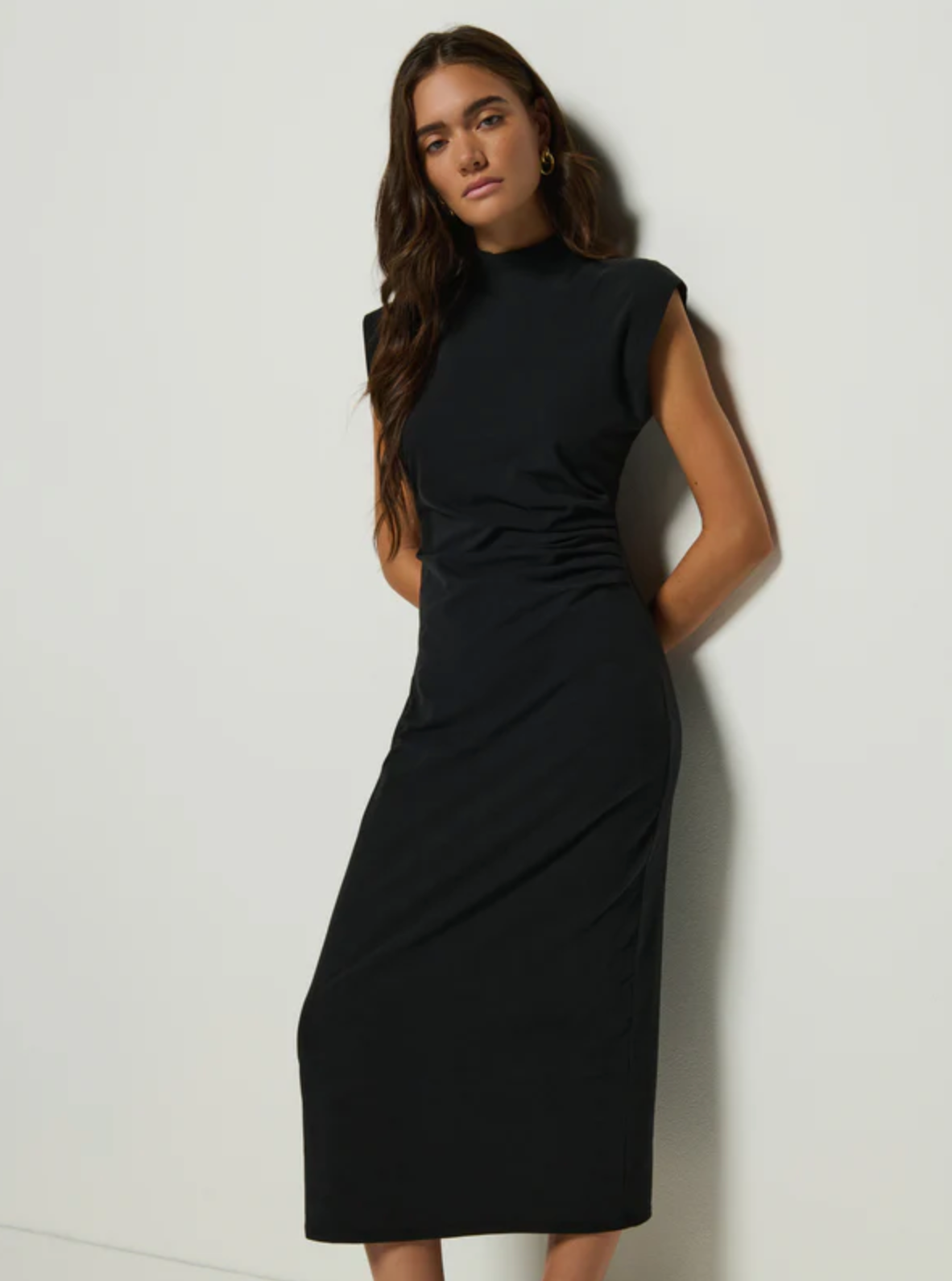 Nation Ltd. Marceline Dress - Jet Black