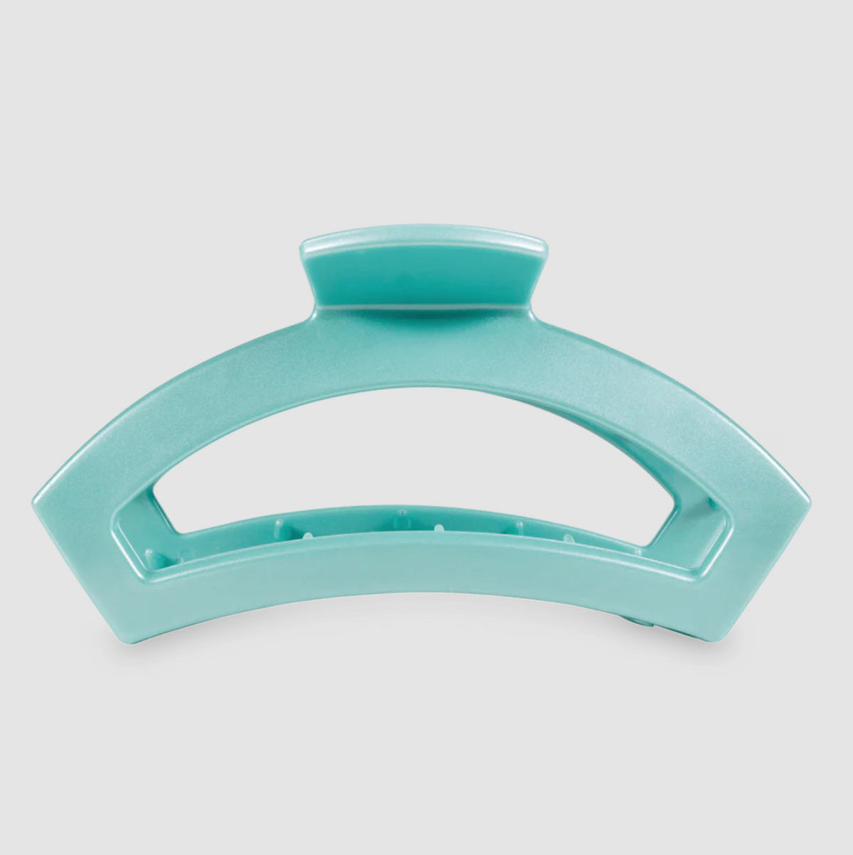 Teleties Open Classic Hair Clip - Totally Turquoise