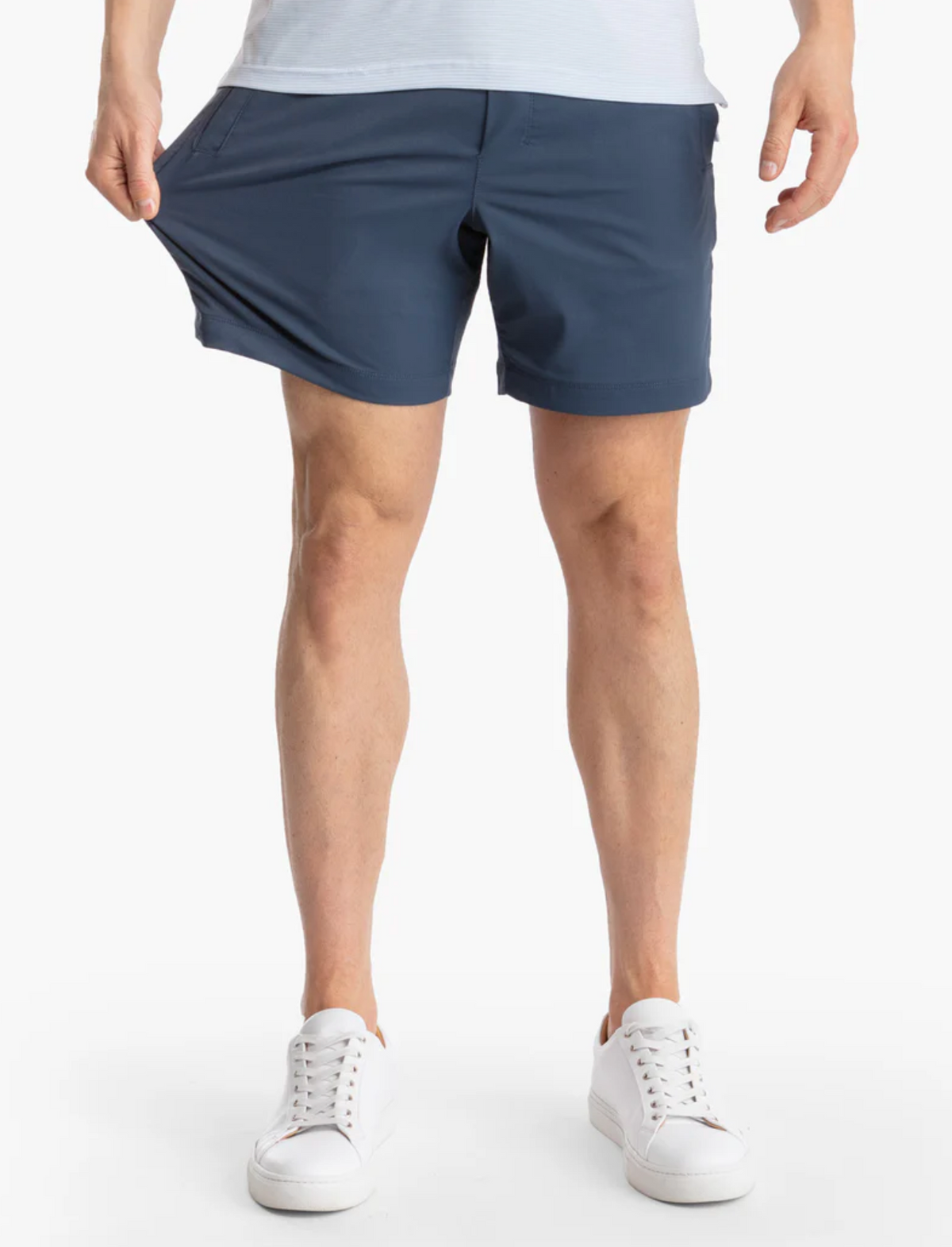 Birddogs Khaki Shorts 7&quot; - Navy