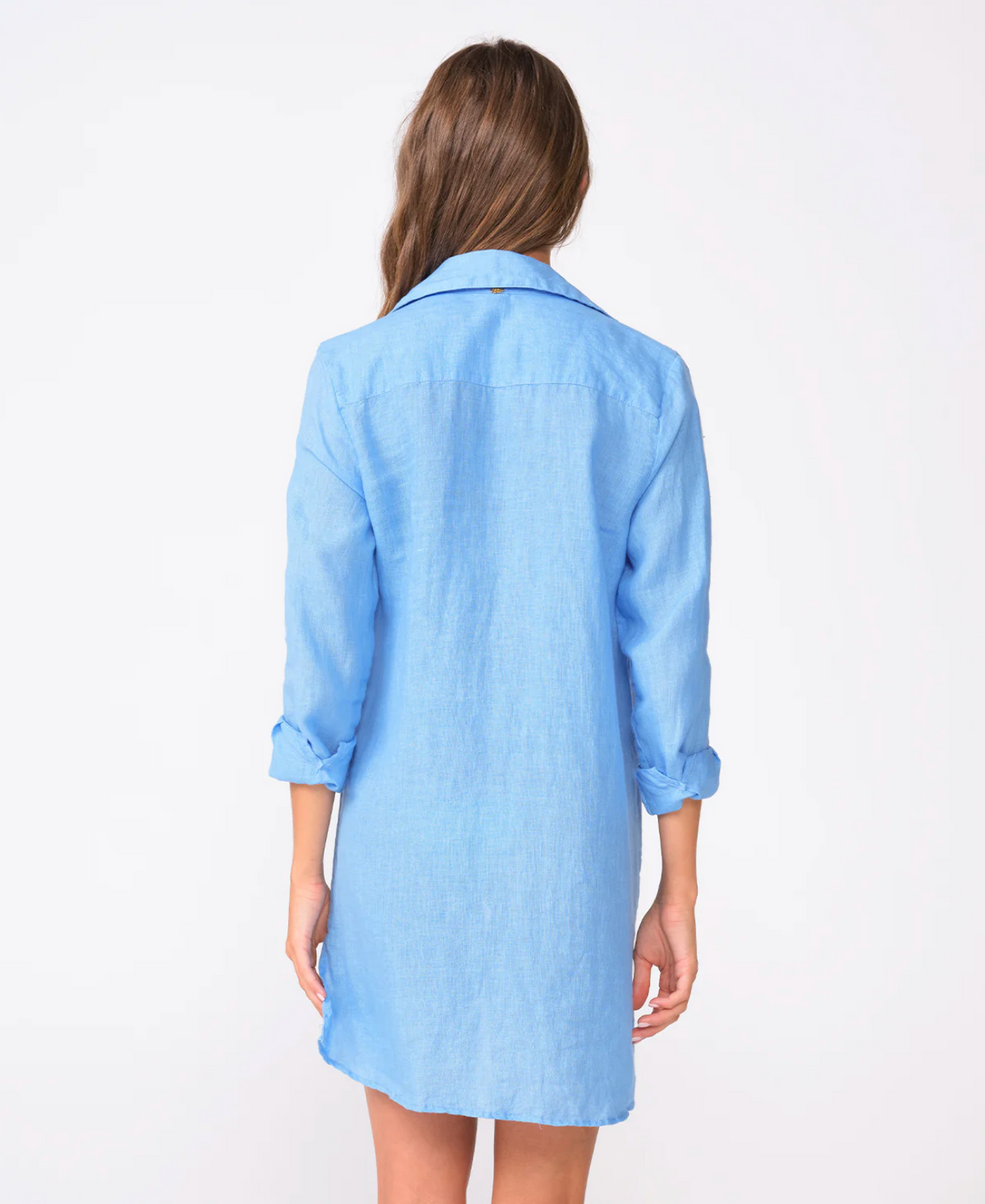 PQ Swim Linen Millie Tie Cover Up - Blueberry