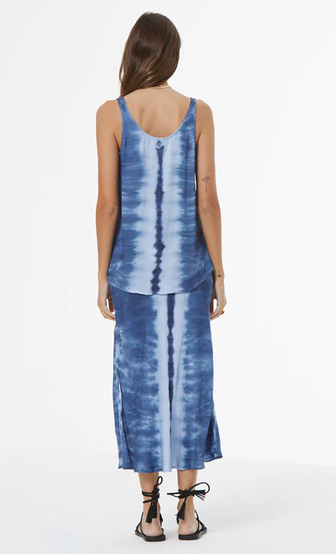 Young Fabulous &amp; Broke Felicity Skirt - Aviator Blue Pillar Wash