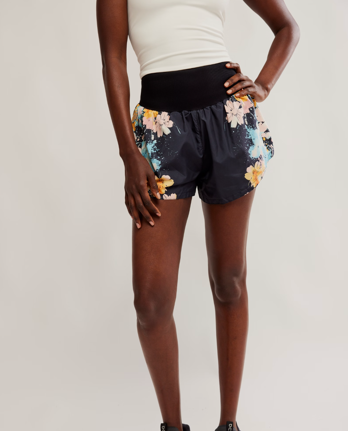 Free People Carpe Diem Printed Shorts - Floral Print