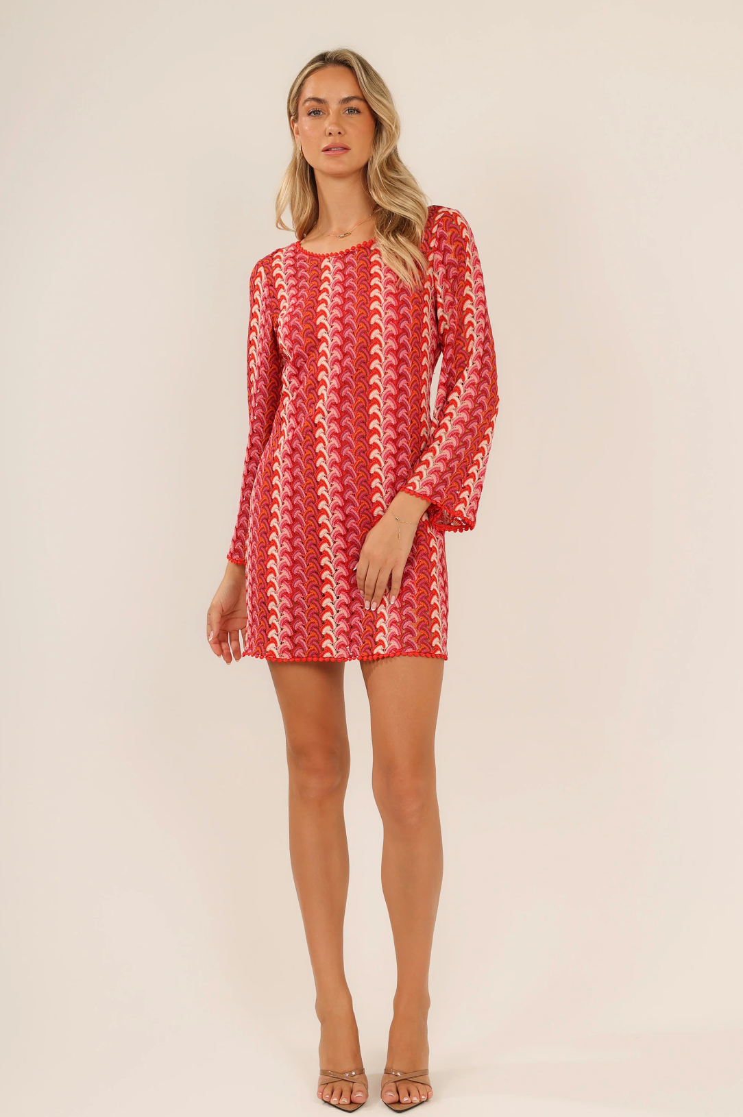 BTB Los Angeles Lagos Mini Dress - Red Multi