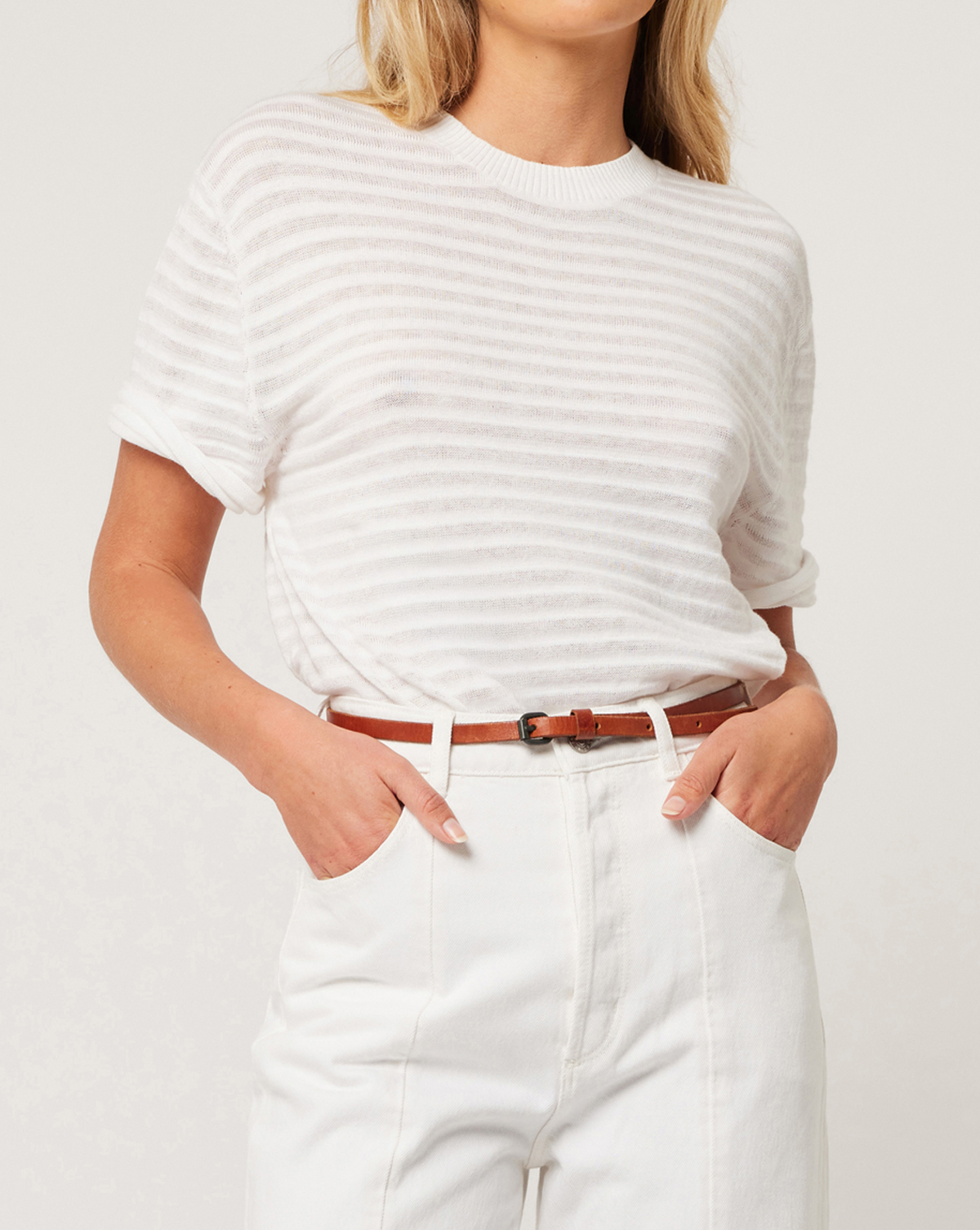 Rolla’s Classic Tee Edgar - Vintage White