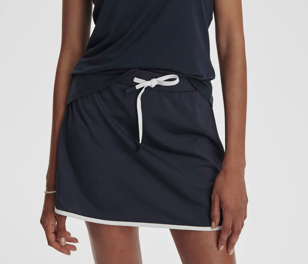 Varley Archer Mid Rise Skort 13.5 - Blue Nights