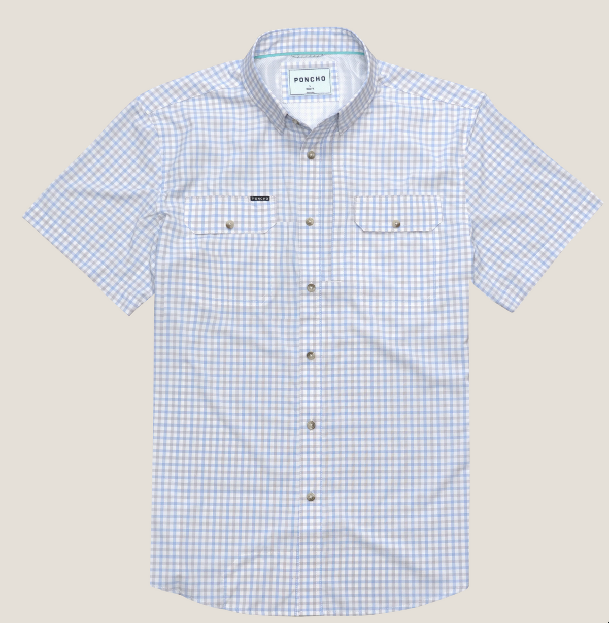 PONCHO Original Short Sleeve Shirt - The Channel Cat