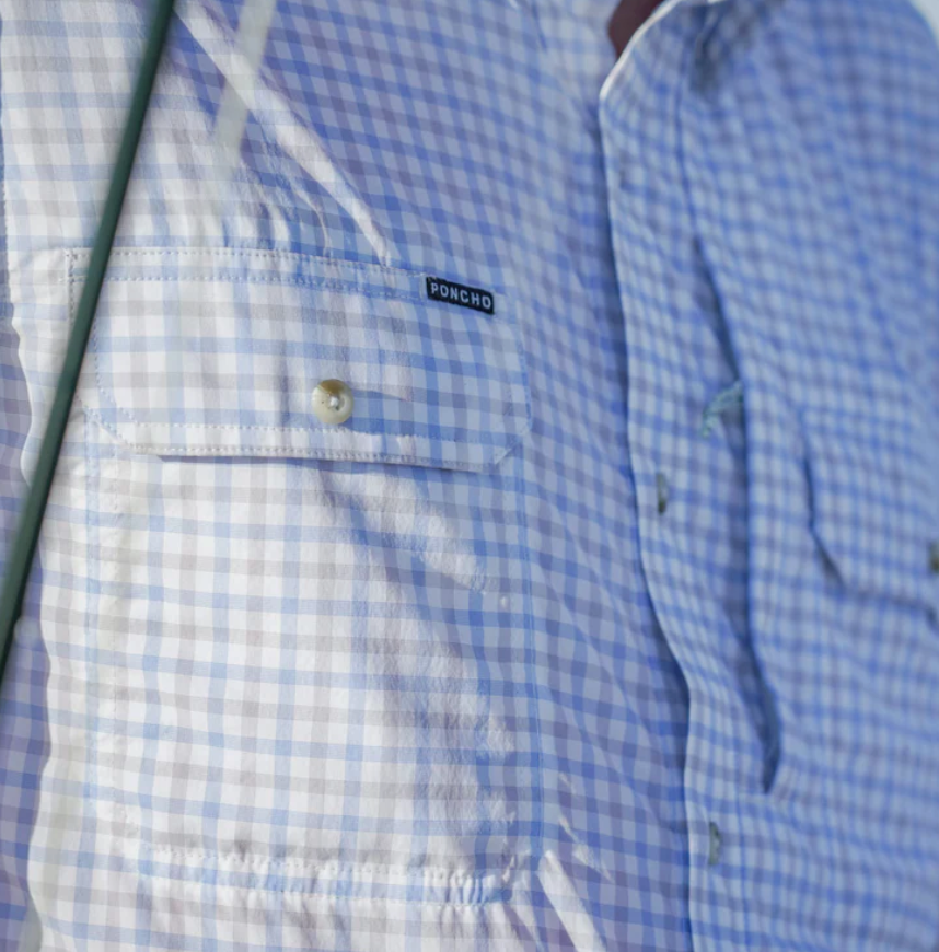 PONCHO Original Short Sleeve Shirt - The Channel Cat