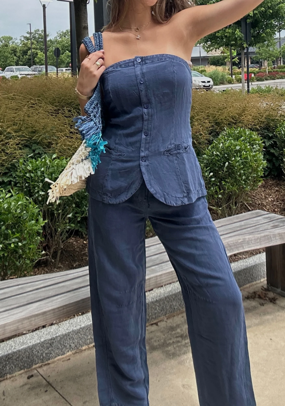 Young Fabulous &amp; Broke Barret Barrel Pant - Aviator Blue