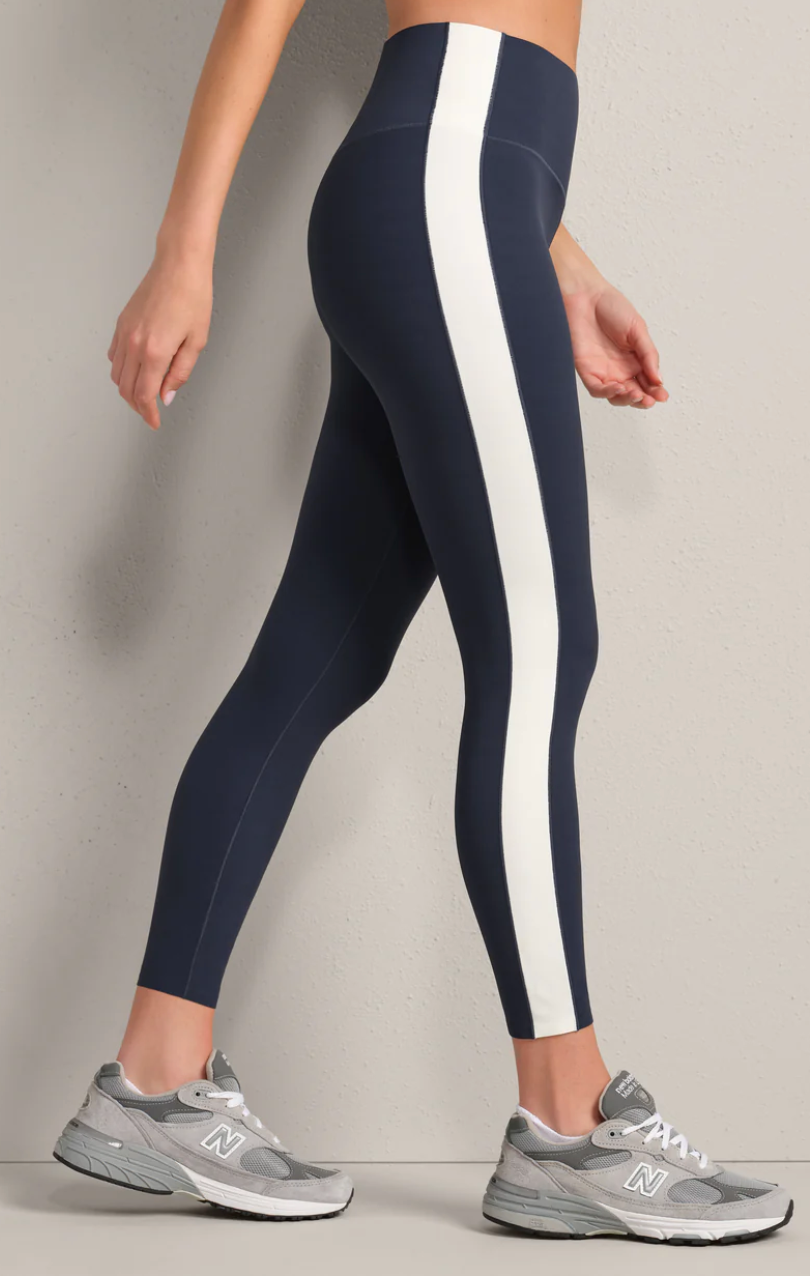 Rhone Apparel ReviveForm Color Block 7/8 Legging - Navy Blue