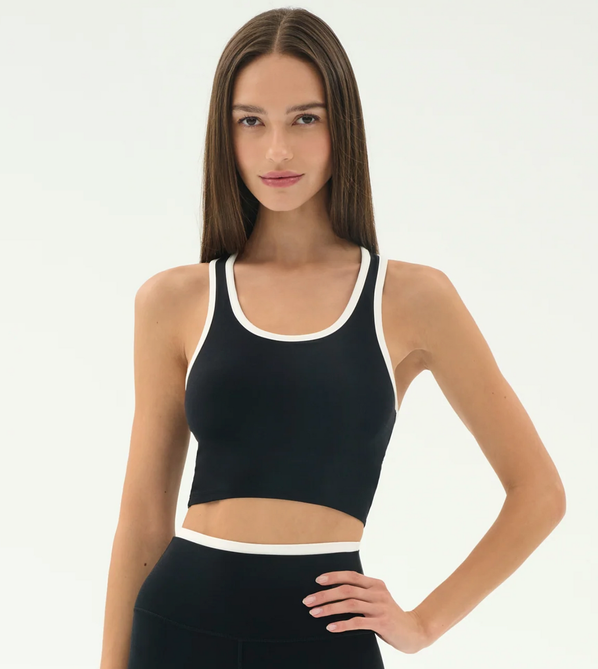 Splits 59 Amber Airweight Bralette - Black and White