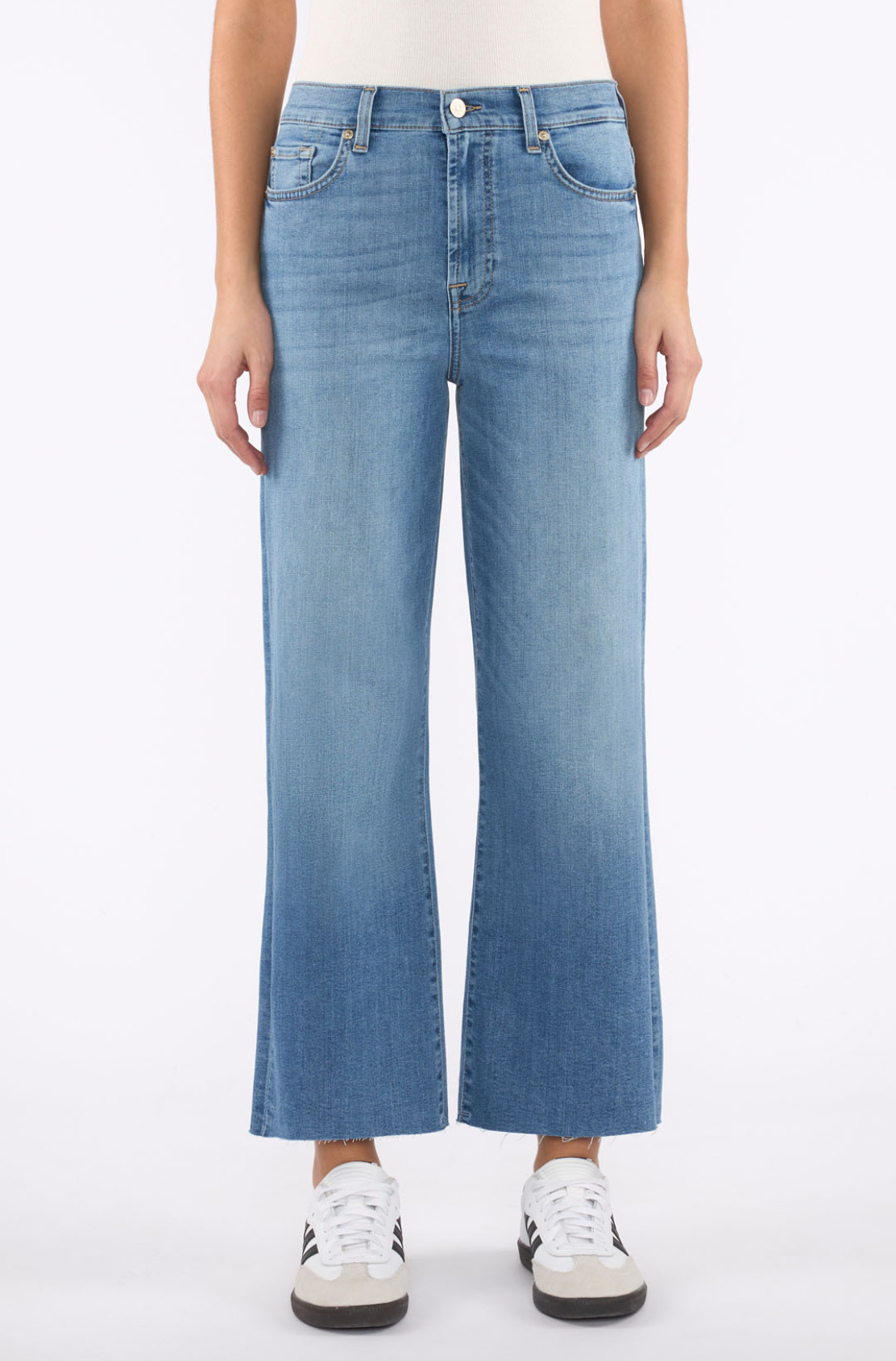 7 For All Mankind Cropped Alexa - Newton