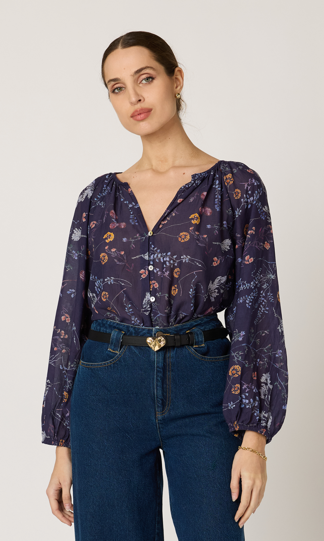 Cleobella Catherine Blouse - Viviana Stripe