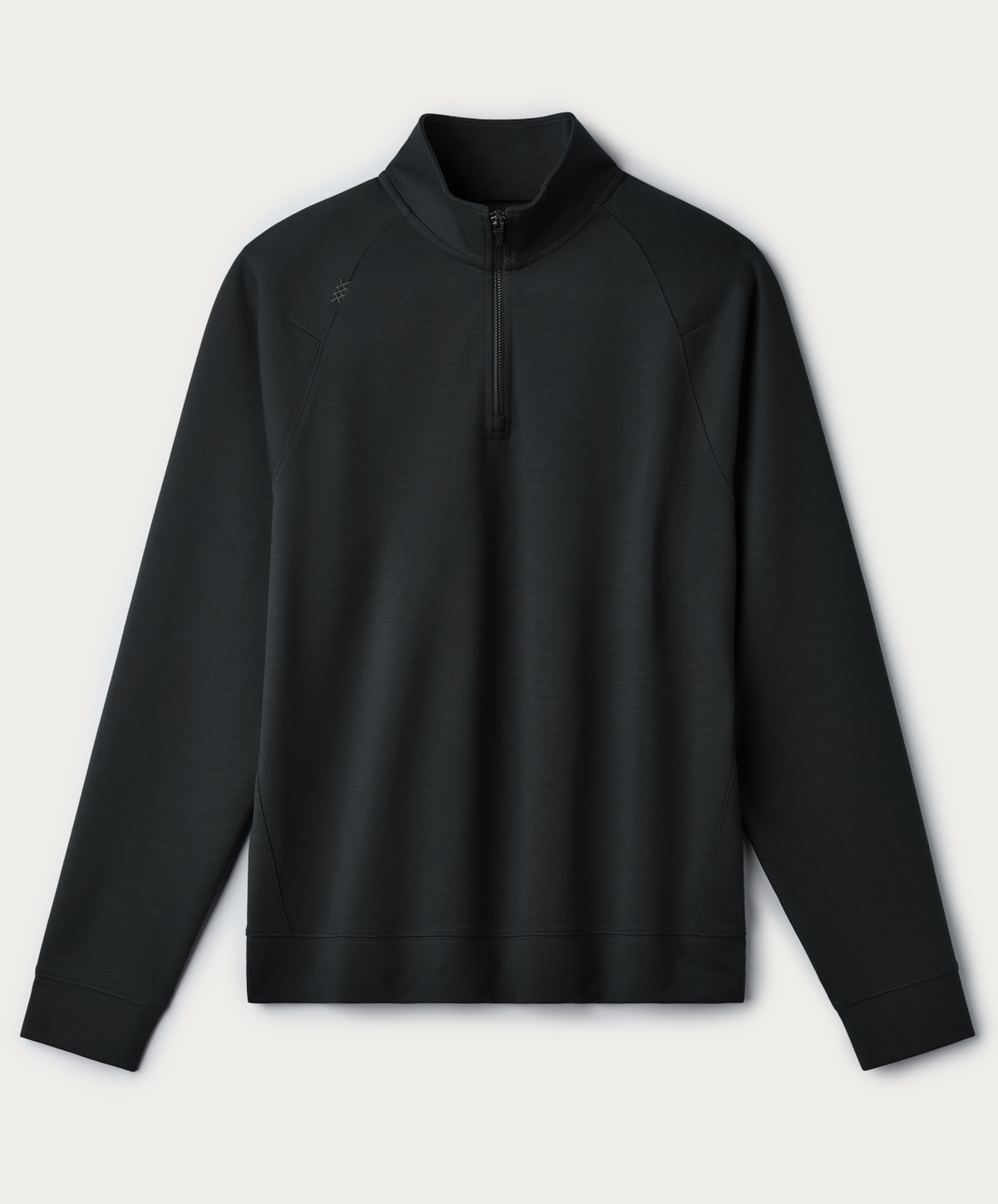 Rhone Apparel DreamState 1/4 Zip - Pure Black