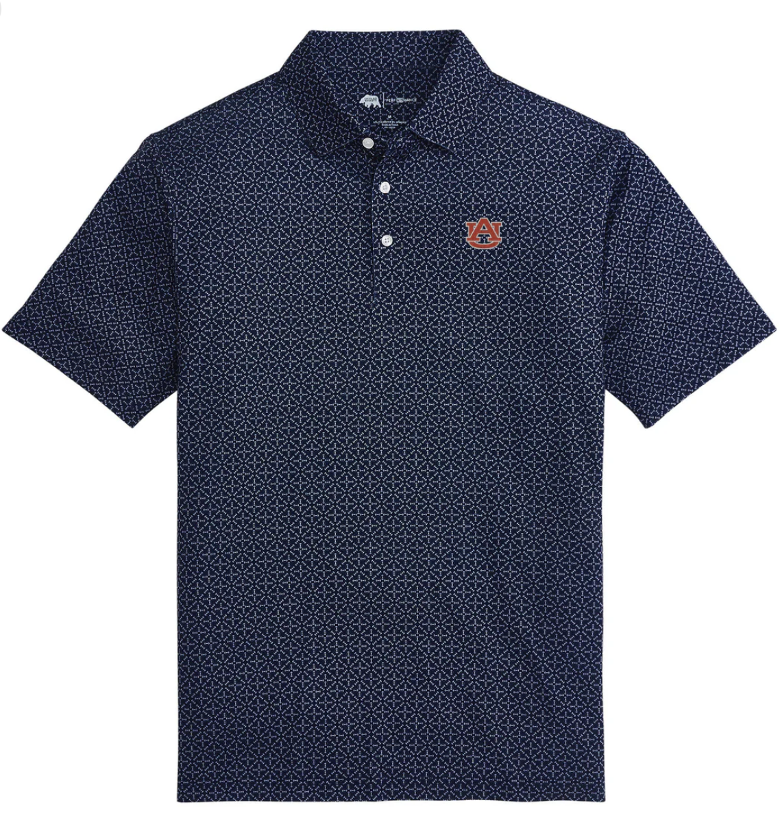 Onward Reserve Auburn Gameday Printed Performance Polo - Naval Academy