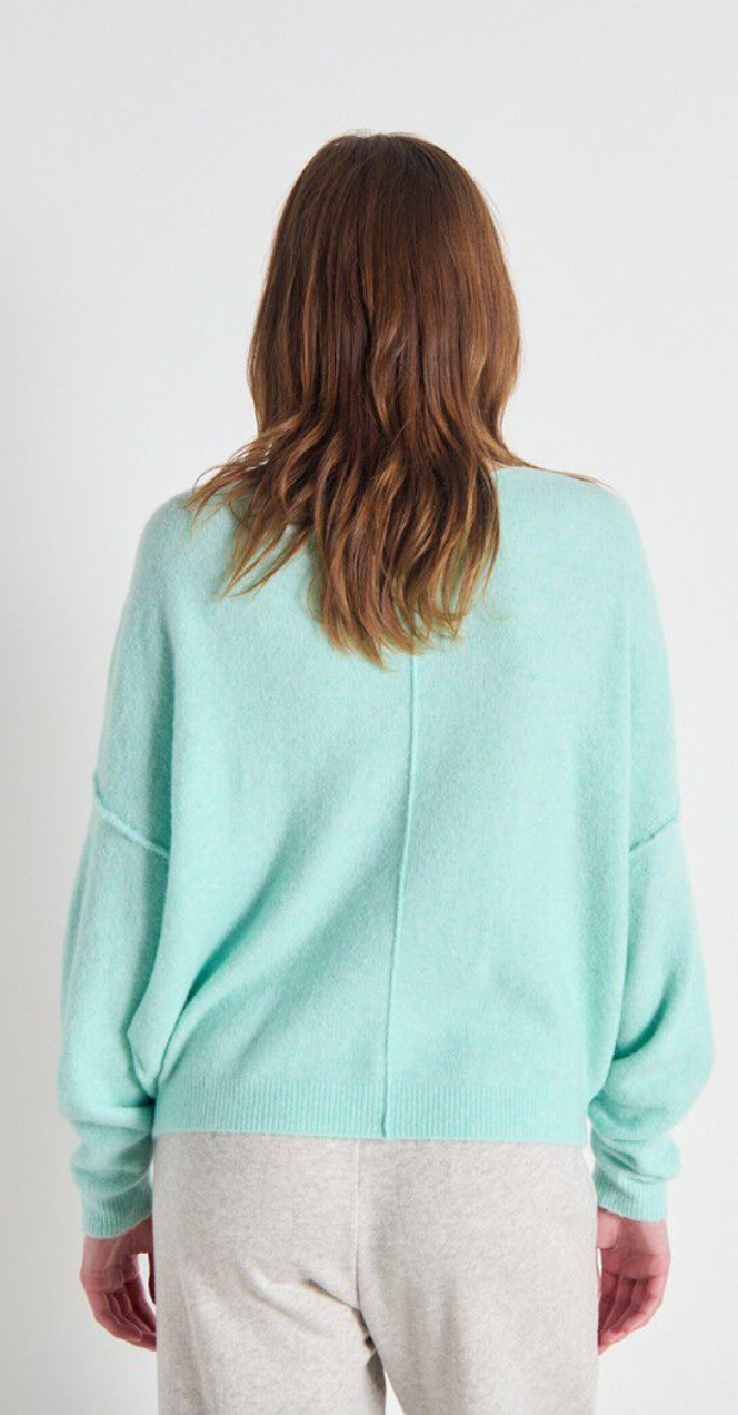 American Vintage Jumper Damsville - Lagoon Mottled