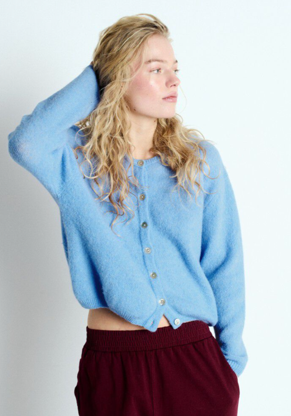 American Vintage Vitow Cardigan - Aura Melange