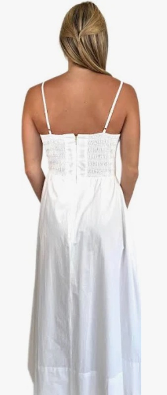 Cleobella Riley Ankle Dress - Moresco Ivory Print