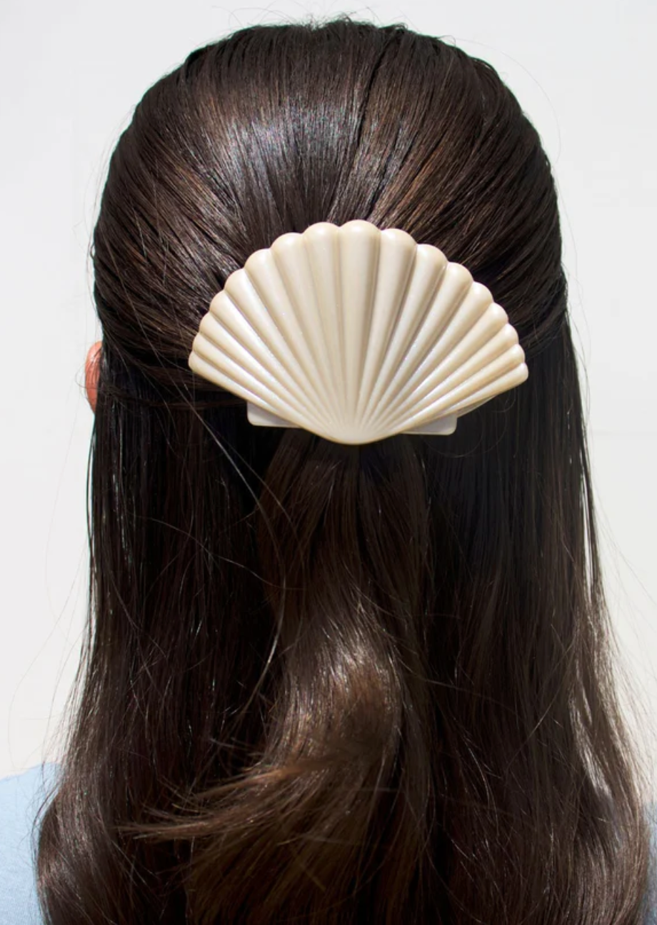Teleties Flat Hair Clip - Shimmering Shell