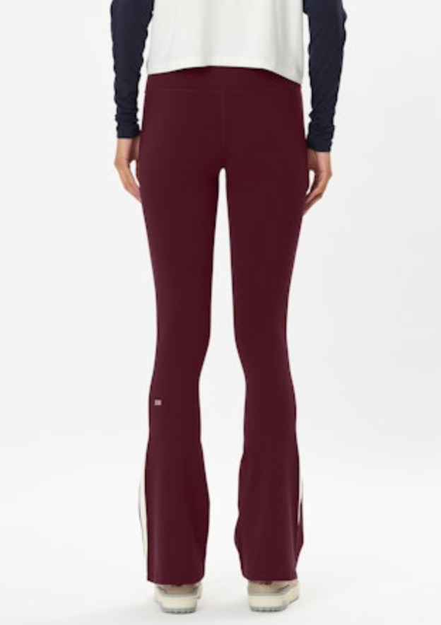 Splits 59 Raquel High Waist Flare 32&quot; - Dark Cherry/Creme