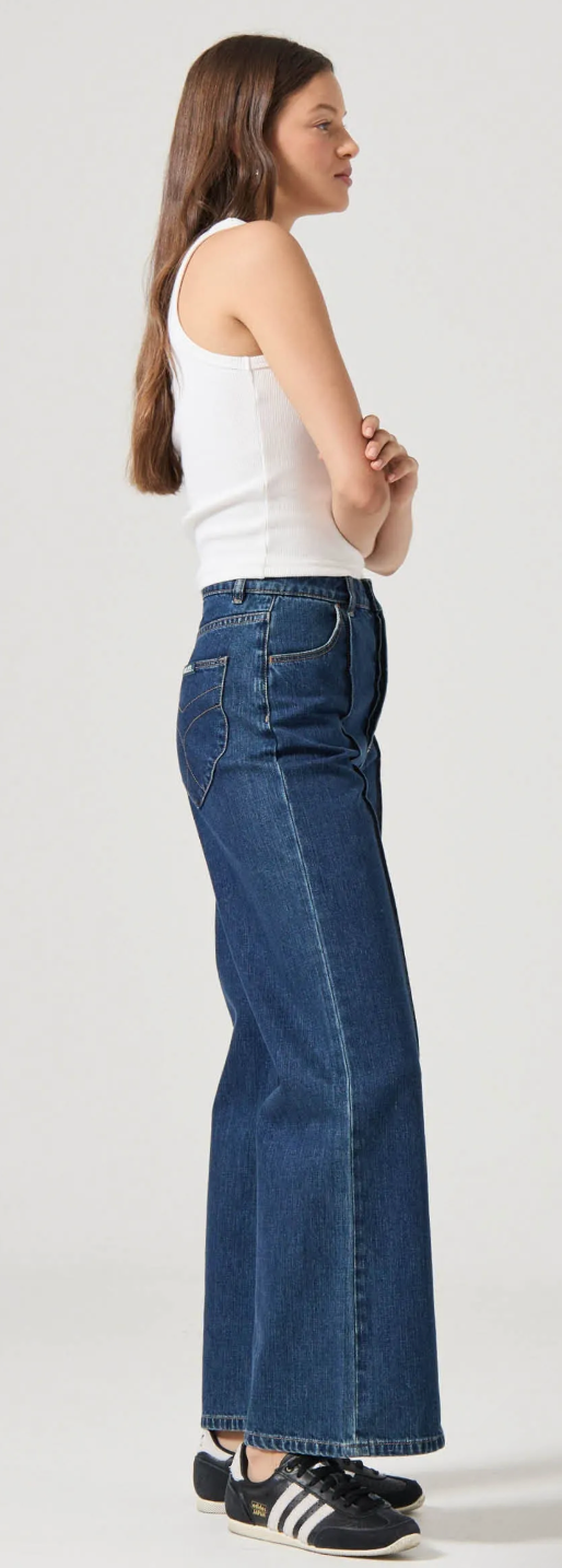Rolla’s Sailor Scoop Jean - Pacific Blue
