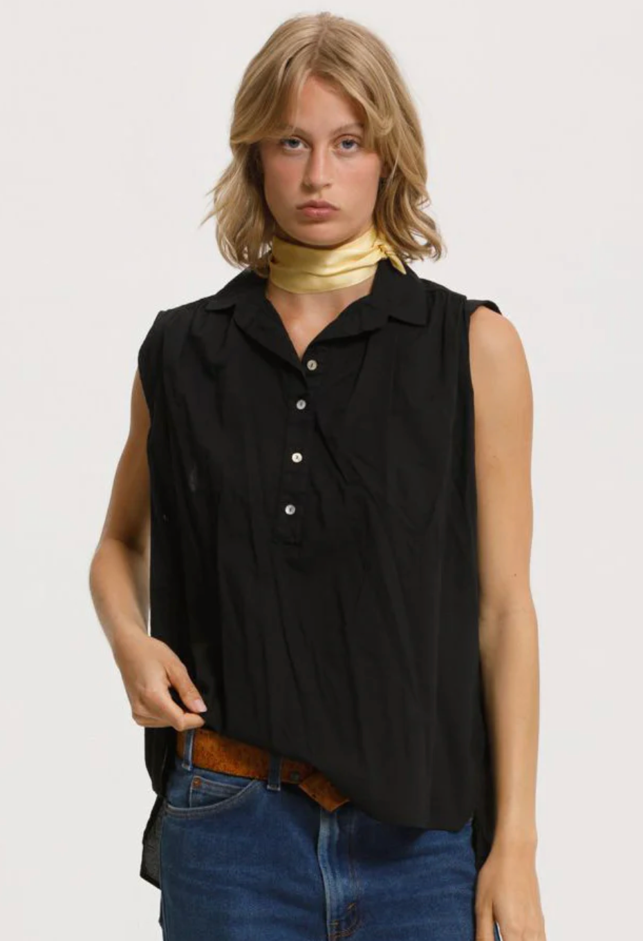 Cali Dreaming Daisy Shirt - Black