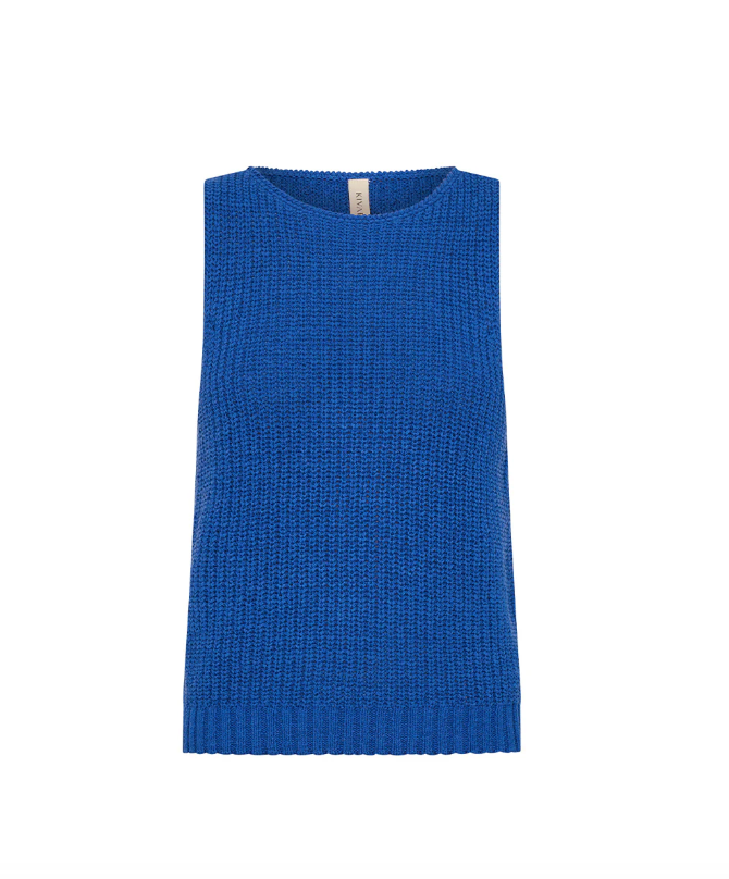 Kivari Ivy Knit Cami - Cobalt Blue