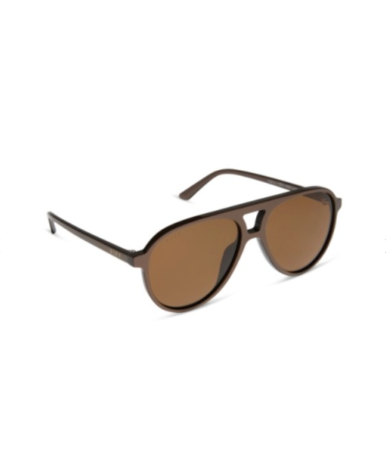 DIFF Eyewear Tosca ii Polarized Sunglasses - Moscow Mule + Brown
